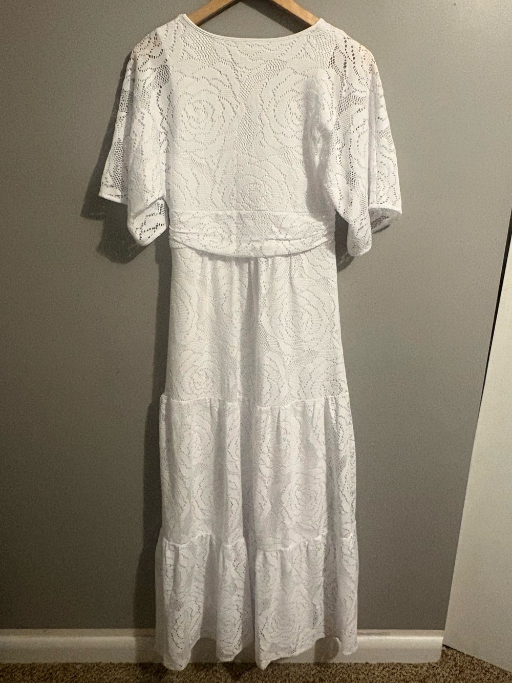 Lilly Pulitzer White Lace Maxi Dress - Picture 3 of 6